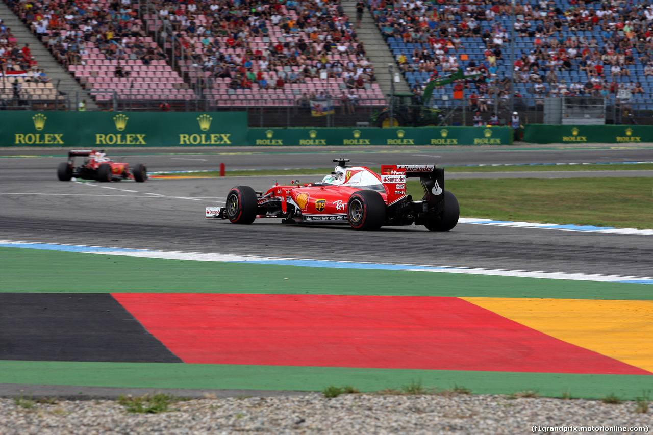 GP GERMANIA, 30.07.2016 - Prove Libere 3, Sebastian Vettel (GER) Ferrari SF16-H