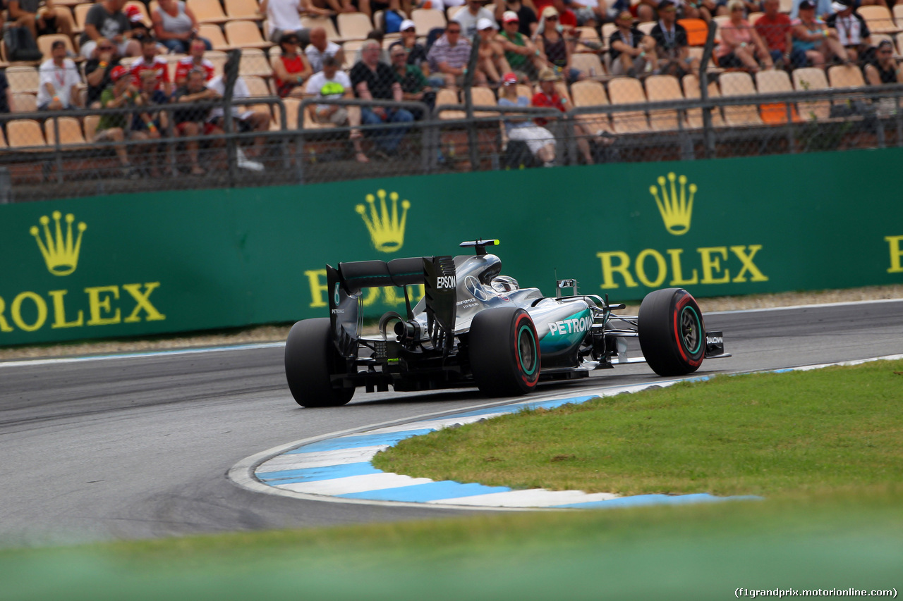 GP GERMANIA, 30.07.2016 - Prove Libere 3, Nico Rosberg (GER) Mercedes AMG F1 W07 Hybrid