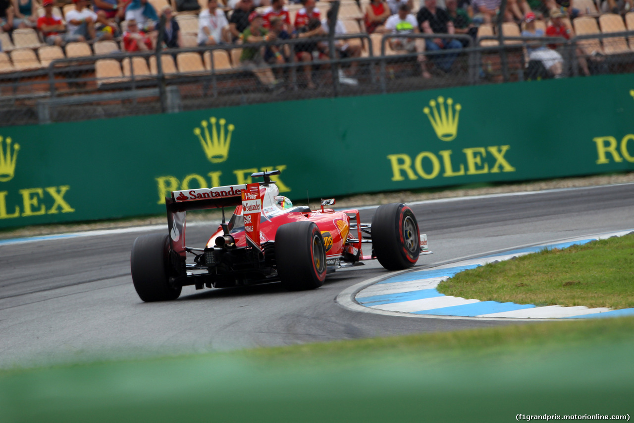 GP GERMANIA, 30.07.2016 - Prove Libere 3, Sebastian Vettel (GER) Ferrari SF16-H