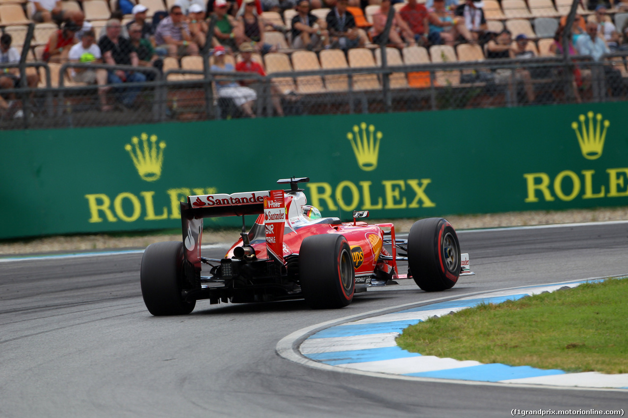 GP GERMANIA, 30.07.2016 - Prove Libere 3, Sebastian Vettel (GER) Ferrari SF16-H