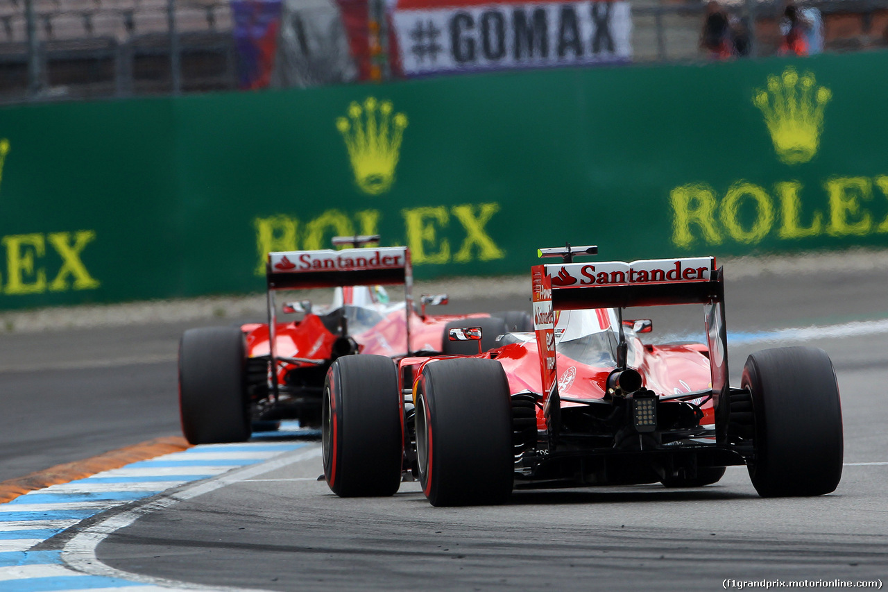 GP GERMANIA, 30.07.2016 - Prove Libere 3, Kimi Raikkonen (FIN) Ferrari SF16-H