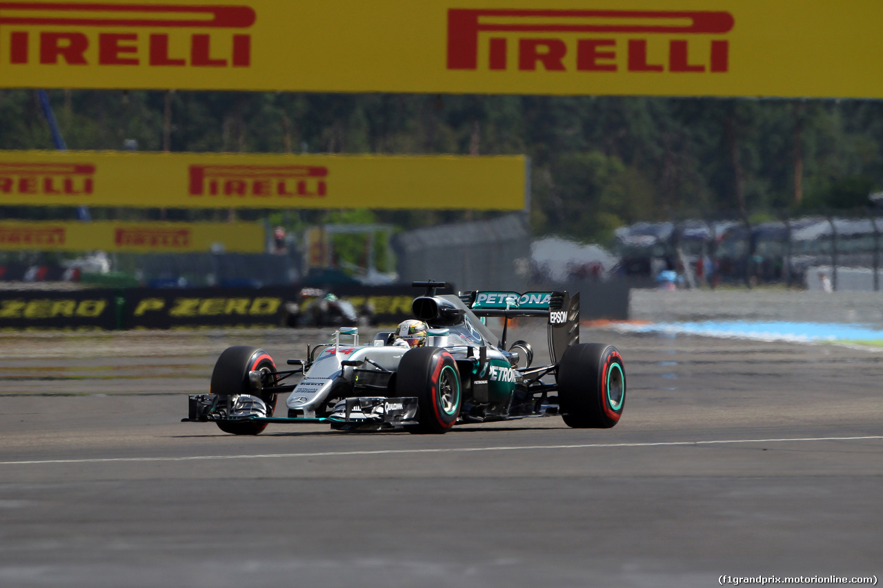 GP GERMANIA, 30.07.2016 - Prove Libere 3, Lewis Hamilton (GBR) Mercedes AMG F1 W07 Hybrid