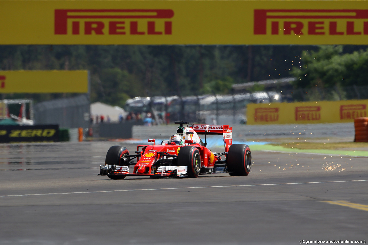 GP GERMANIA, 30.07.2016 - Prove Libere 3, Sebastian Vettel (GER) Ferrari SF16-H