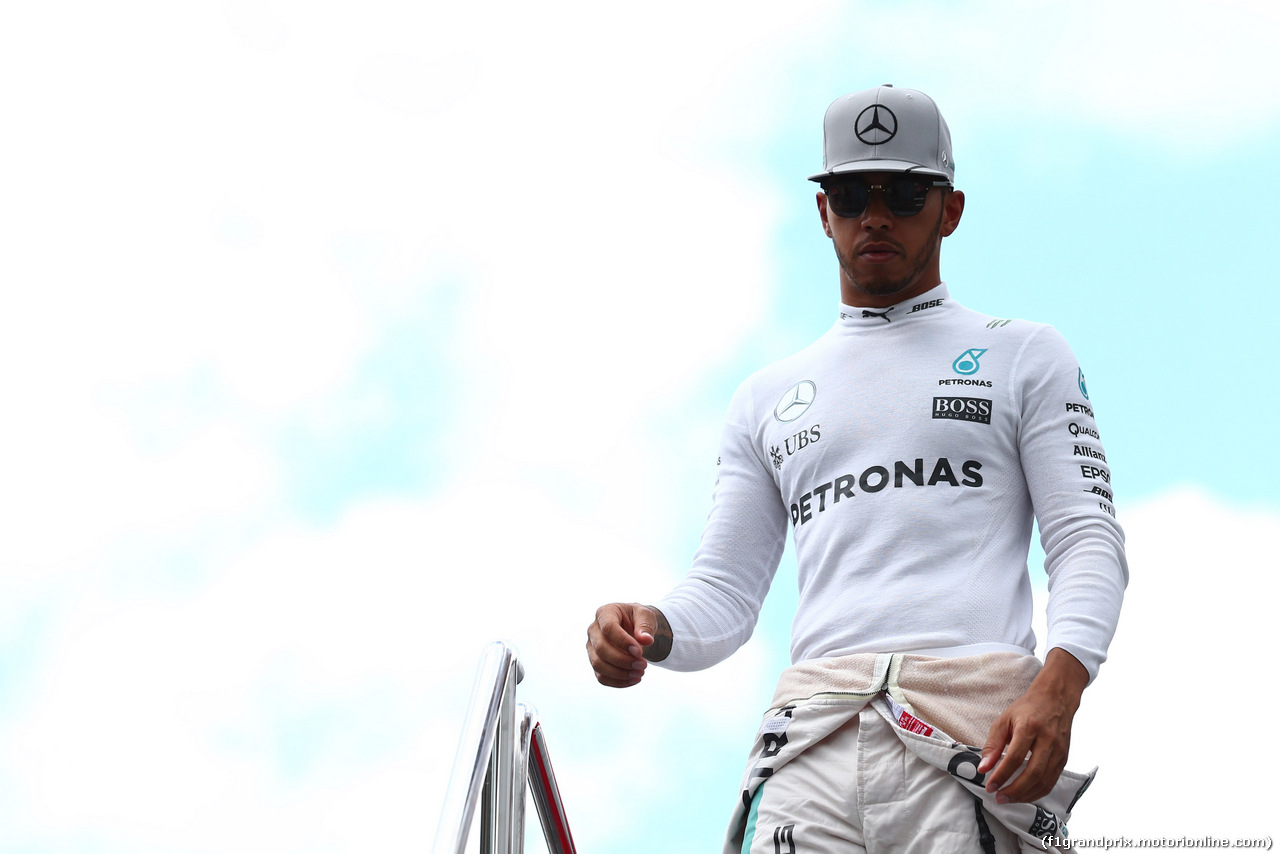 GP GERMANIA, 30.07.2016 - Qualifiche, Lewis Hamilton (GBR) Mercedes AMG F1 W07 Hybrid