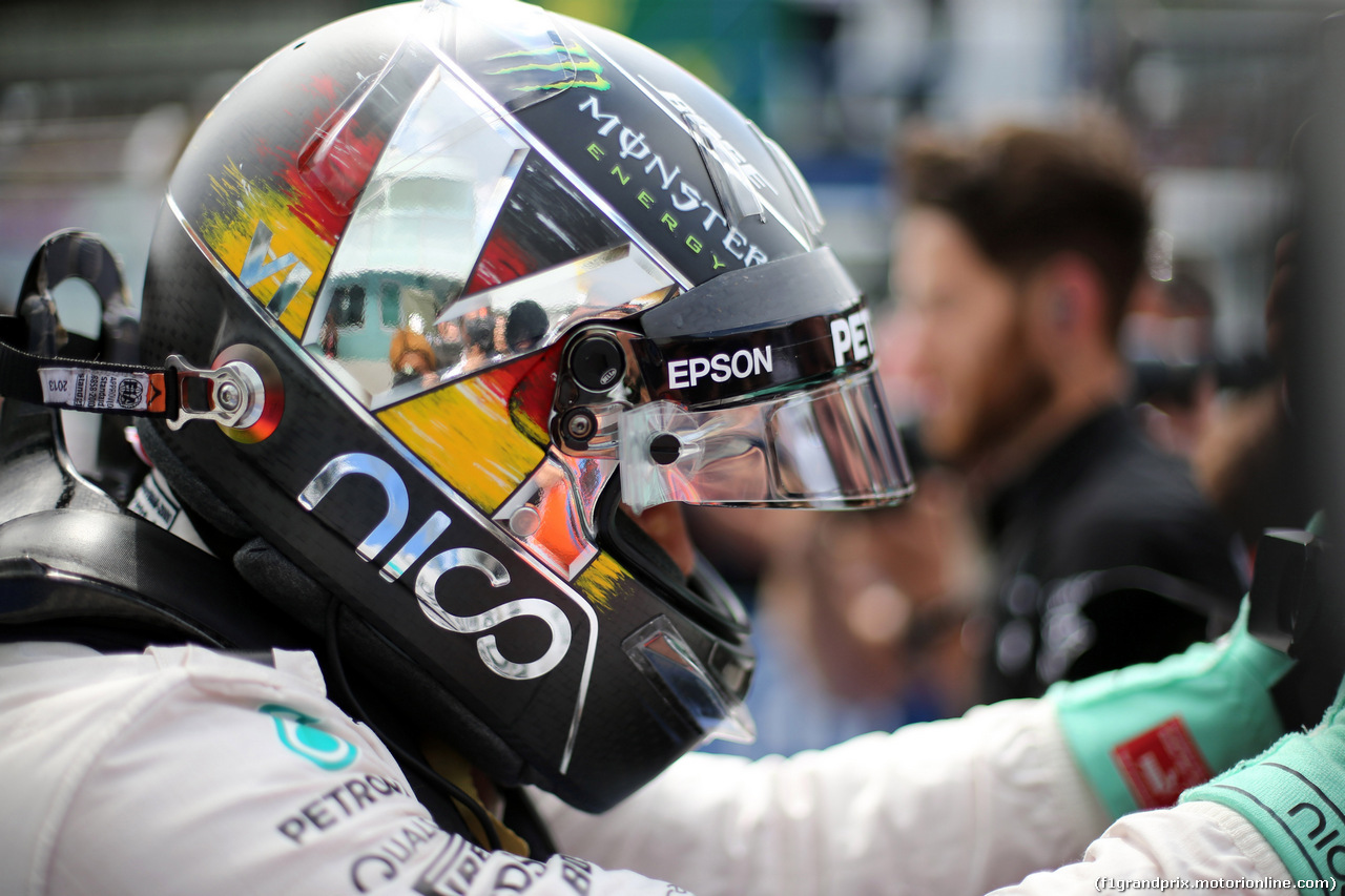 GP GERMANIA, 30.07.2016 - Qualifiche, Nico Rosberg (GER) Mercedes AMG F1 W07 Hybrid pole position