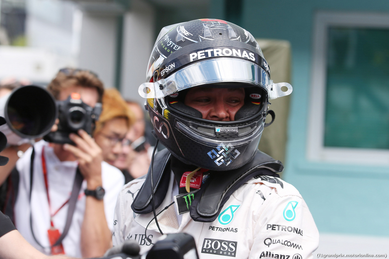 GP GERMANIA, 30.07.2016 - Qualifiche, Nico Rosberg (GER) Mercedes AMG F1 W07 Hybrid pole position