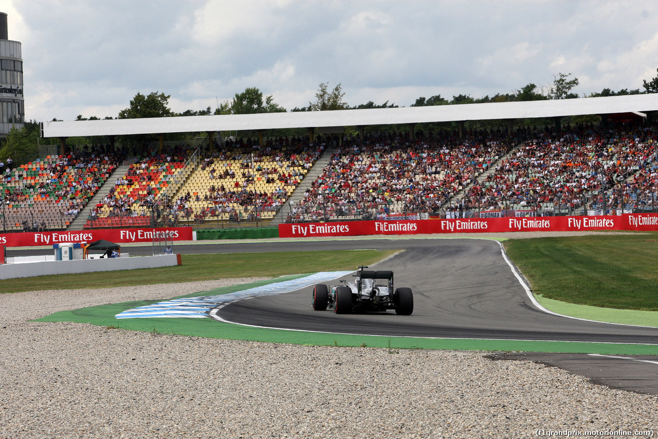 GP GERMANIA, 30.07.2016 - Qualifiche, Nico Rosberg (GER) Mercedes AMG F1 W07 Hybrid