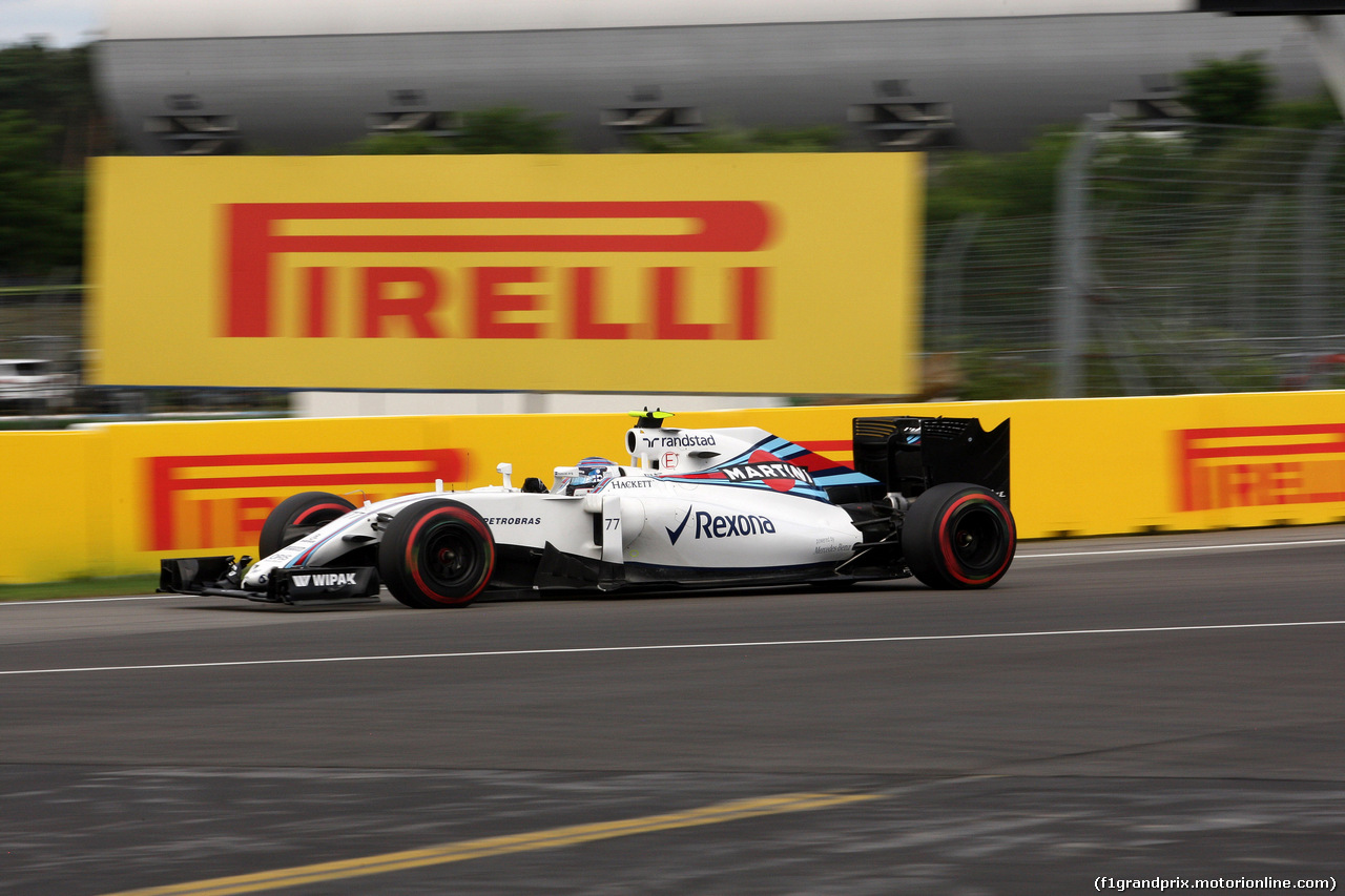 GP GERMANIA, 30.07.2016 - Qualifiche, Valtteri Bottas (FIN) Williams FW38