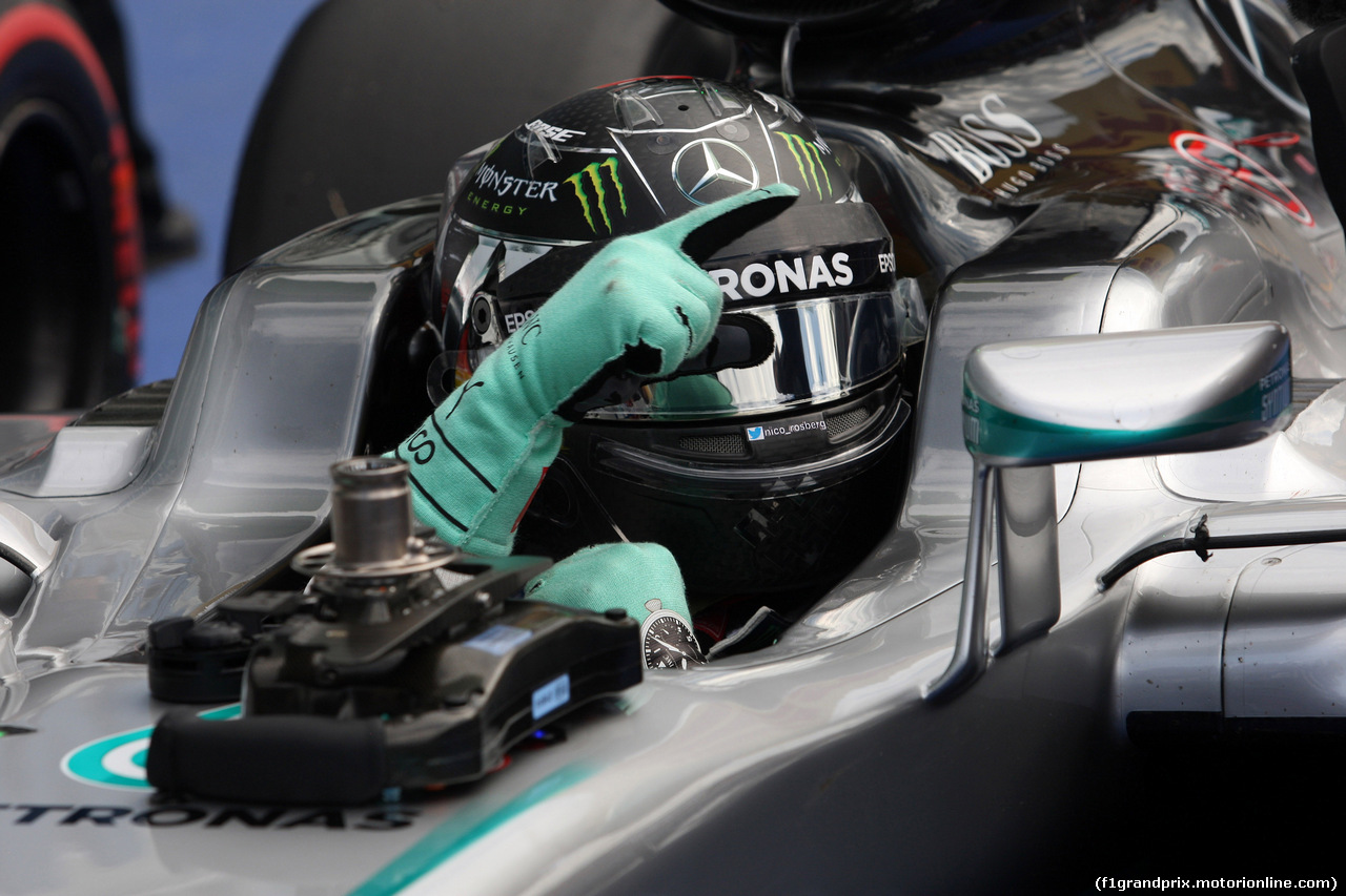 GP GERMANIA, 30.07.2016 - Qualifiche, Nico Rosberg (GER) Mercedes AMG F1 W07 Hybrid pole position