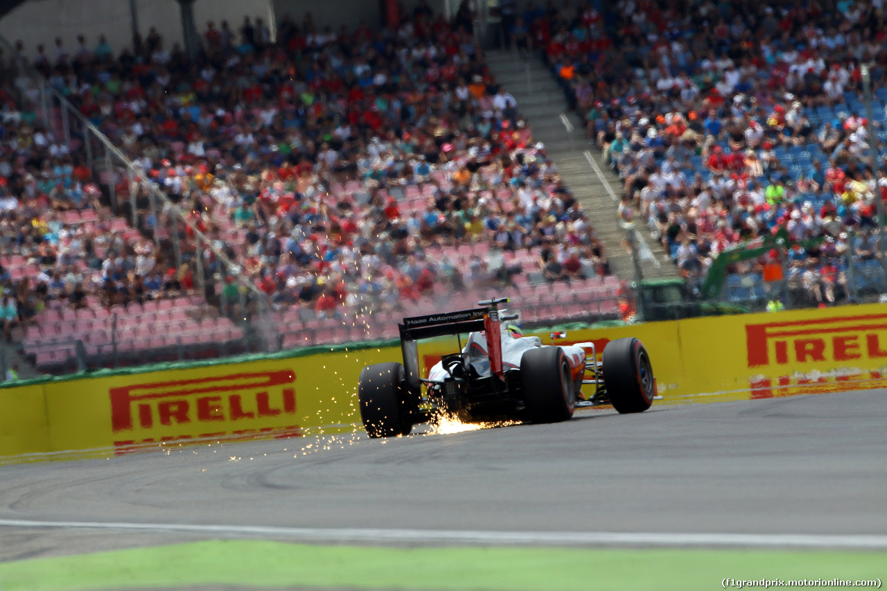 GP GERMANIA, 30.07.2016 - Qualifiche, Esteban Gutierrez (MEX) Haas F1 Team VF-16