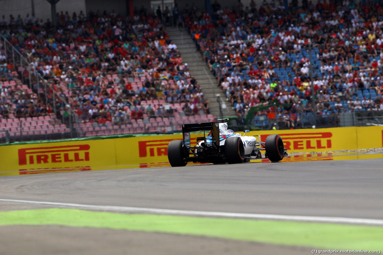 GP GERMANIA, 30.07.2016 - Qualifiche, Valtteri Bottas (FIN) Williams FW38