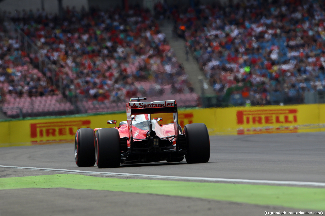 GP GERMANIA, 30.07.2016 - Qualifiche, Sebastian Vettel (GER) Ferrari SF16-H