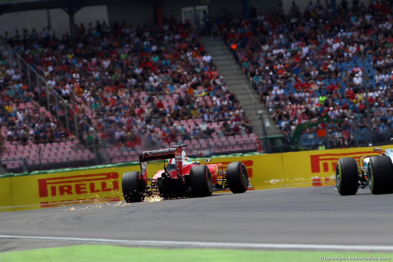 GP GERMANIA, 30.07.2016 - Qualifiche, Sebastian Vettel (GER) Ferrari SF16-H