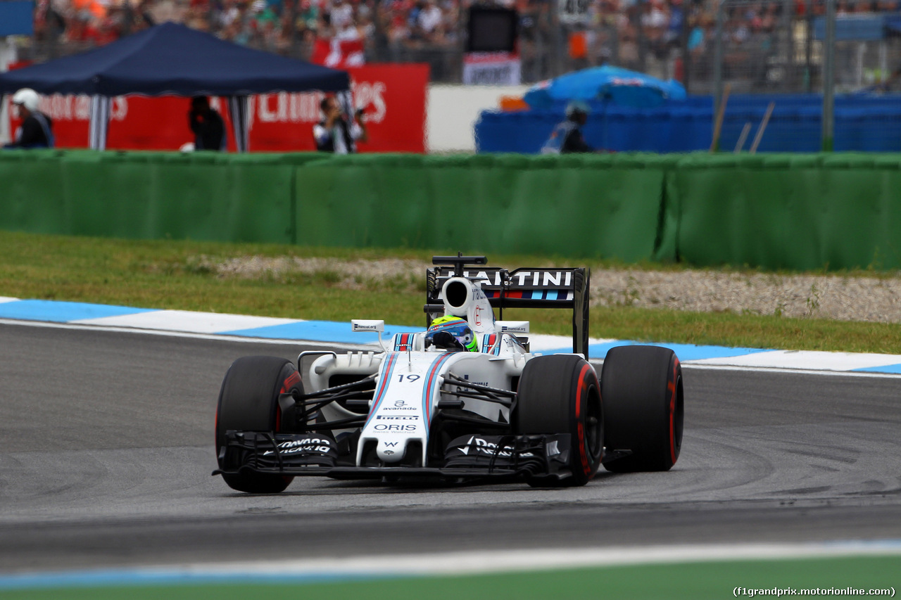 GP GERMANIA, 30.07.2016 - Qualifiche, Felipe Massa (BRA) Williams FW38