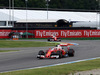 GP GERMANIA, 30.07.2016 - Free Practice 3, Kimi Raikkonen (FIN) Ferrari SF16-H davanti a Sebastian Vettel (GER) Ferrari SF16-H