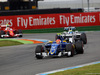 GP GERMANIA, 30.07.2016 - Free Practice 3, Felipe Nasr (BRA) Sauber C34 davanti a Felipe Massa (BRA) Williams FW38