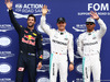 GP GERMANIA, 30.07.2016 - Qualifiche, terzo Daniel Ricciardo (AUS) Red Bull Racing RB12, Nico Rosberg (GER) Mercedes AMG F1 W07 Hybrid pole position e secondo Lewis Hamilton (GBR) Mercedes AMG F1 W07 Hybrid