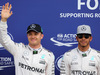 GP GERMANIA, 30.07.2016 - Qualifiche, Nico Rosberg (GER) Mercedes AMG F1 W07 Hybrid pole position e secondo Lewis Hamilton (GBR) Mercedes AMG F1 W07 Hybrid