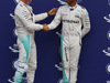 GP GERMANIA, 30.07.2016 - Qualifiche, Nico Rosberg (GER) Mercedes AMG F1 W07 Hybrid pole position  e secondo Lewis Hamilton (GBR) Mercedes AMG F1 W07 Hybrid