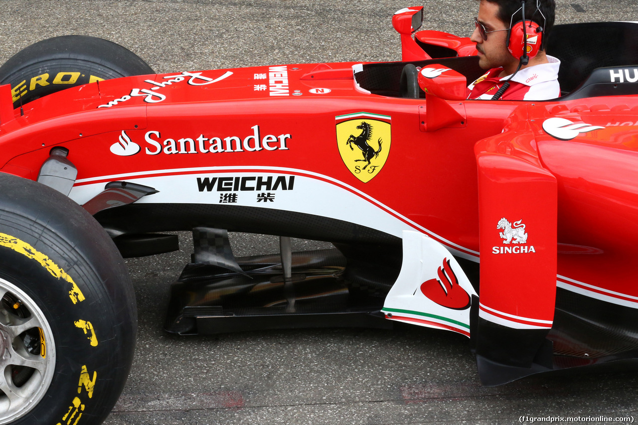 GP GERMANIA, 28.07.2016 - Ferrari SF16-H, detail