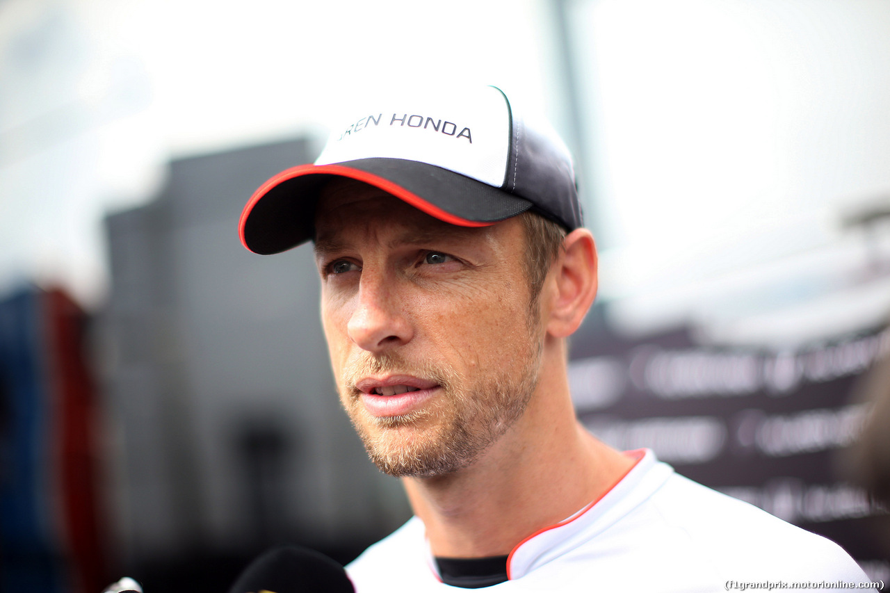 GP GERMANIA, 28.07.2016 - Jenson Button (GBR)  McLaren Honda MP4-31.