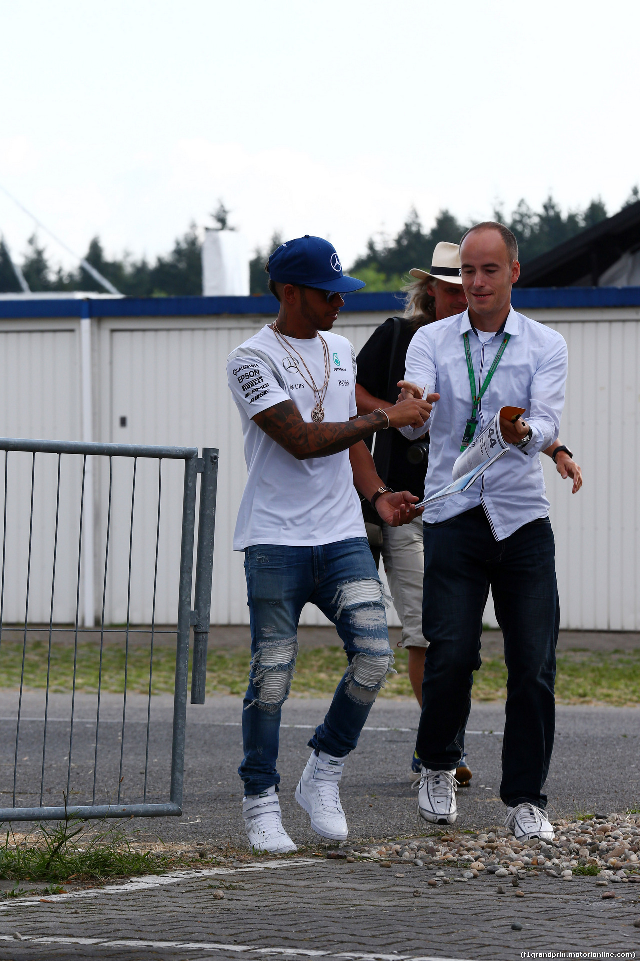 GP GERMANIA, 29.07.2016 - Lewis Hamilton (GBR) Mercedes AMG F1 W07 Hybrid