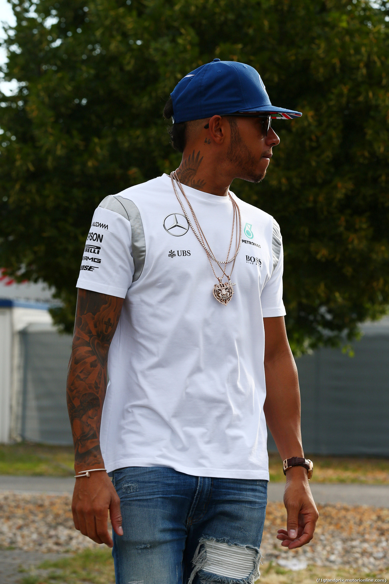 GP GERMANIA, 29.07.2016 - Lewis Hamilton (GBR) Mercedes AMG F1 W07 Hybrid