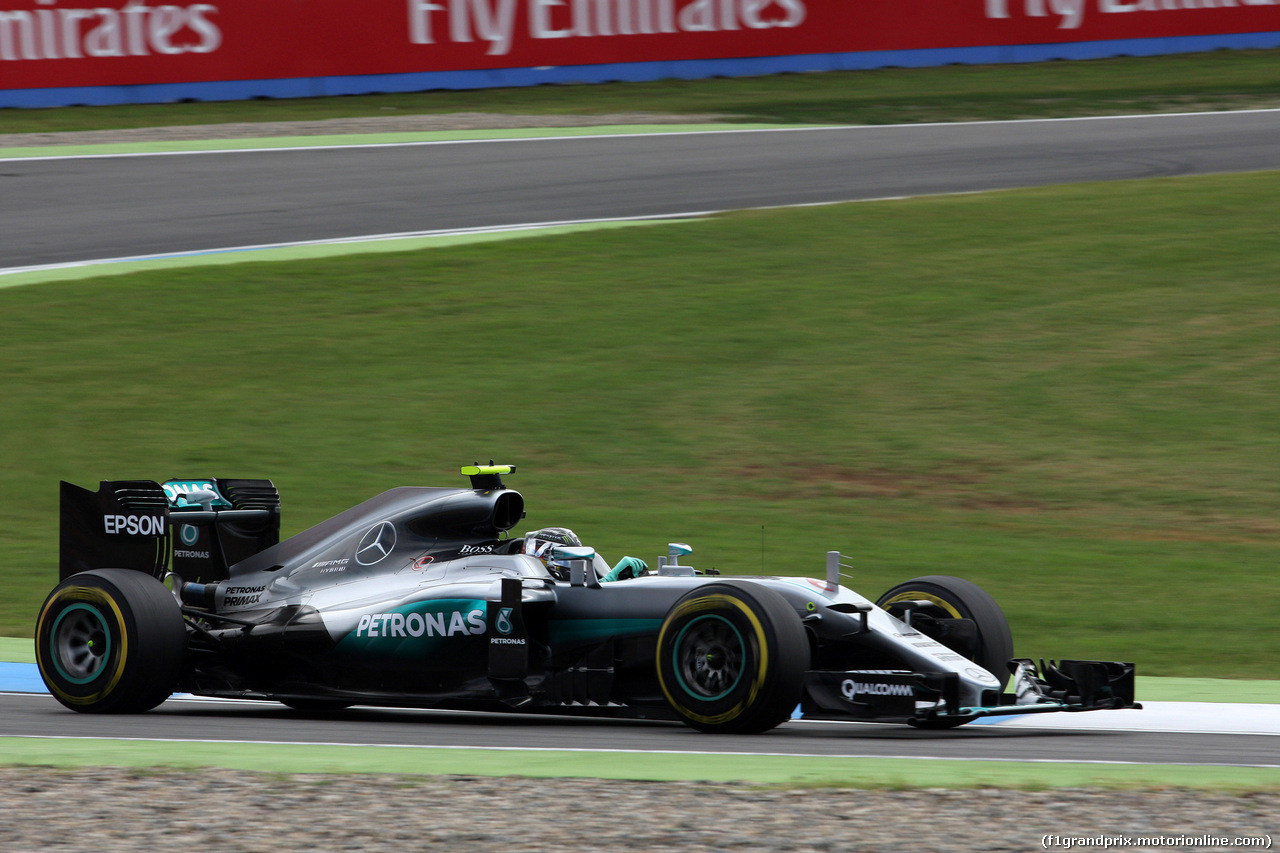 GP GERMANIA, 29.07.2016 - Prove Libere 1, Nico Rosberg (GER) Mercedes AMG F1 W07 Hybrid