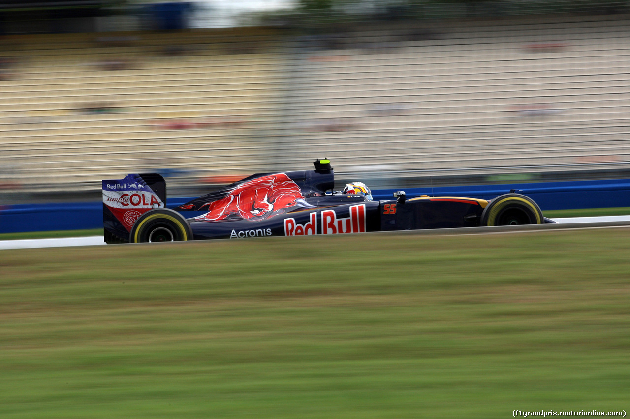 GP GERMANIA, 29.07.2016 - Prove Libere 1, Carlos Sainz Jr (ESP) Scuderia Toro Rosso STR11