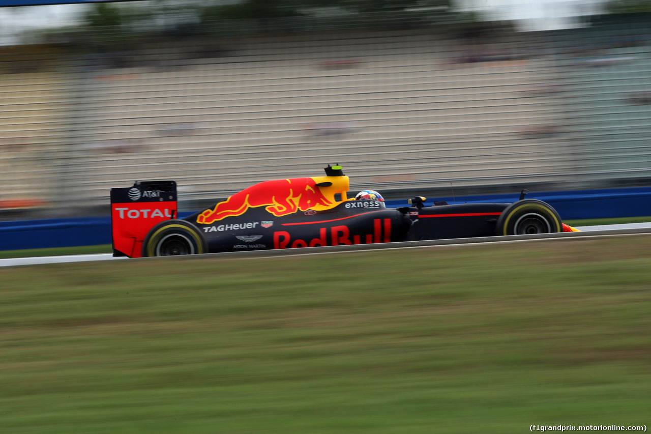 GP GERMANIA, 29.07.2016 - Prove Libere 1, Max Verstappen (NED) Red Bull Racing RB12