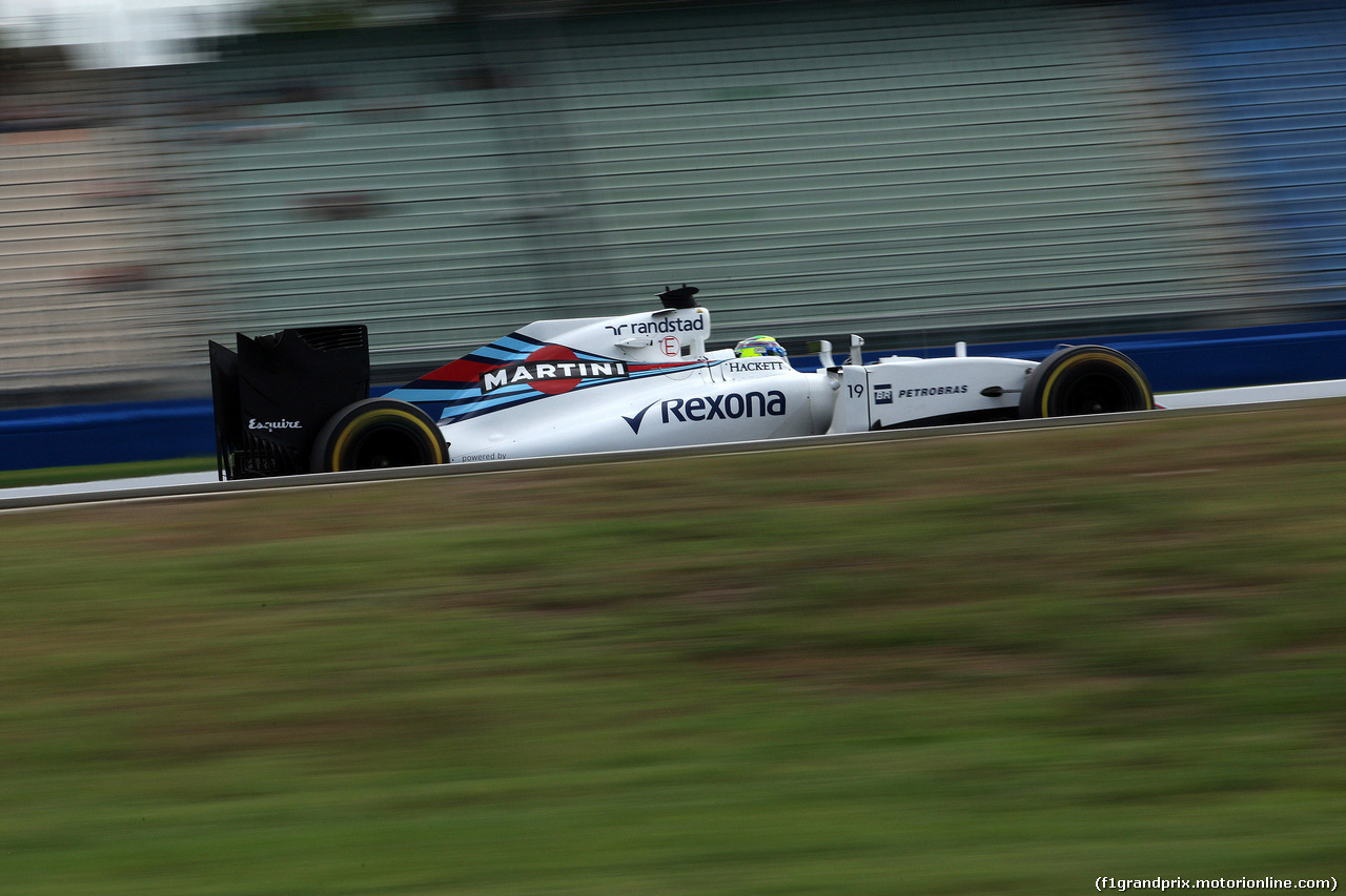 GP GERMANIA, 29.07.2016 - Prove Libere 1, Felipe Massa (BRA) Williams FW38