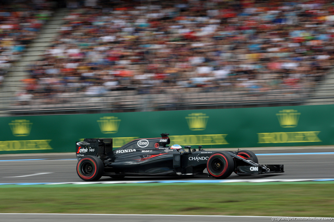 GP GERMANIA, 29.07.2016 - Prove Libere 1, Fernando Alonso (ESP) McLaren Honda MP4-31