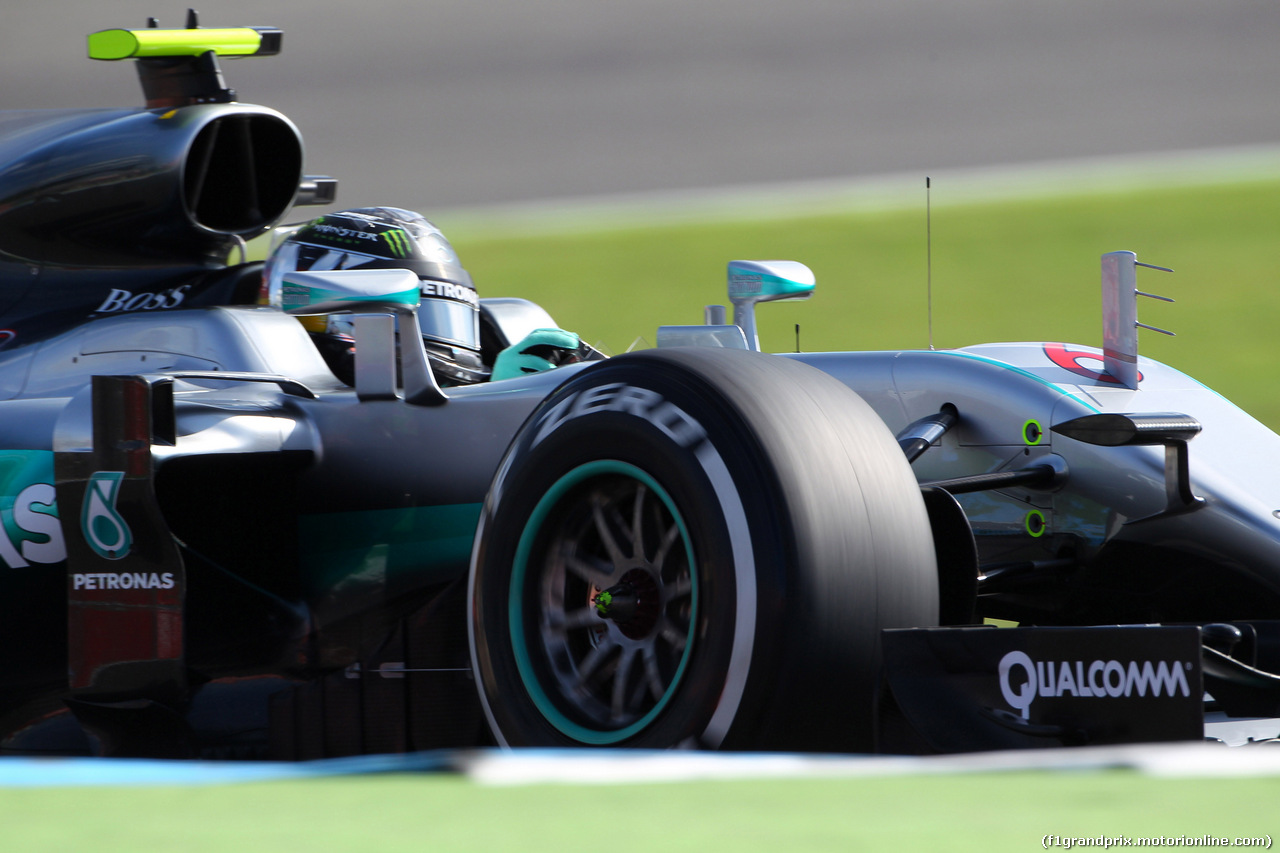 GP GERMANIA, 29.07.2016 - Prove Libere 1, Nico Rosberg (GER) Mercedes AMG F1 W07 Hybrid