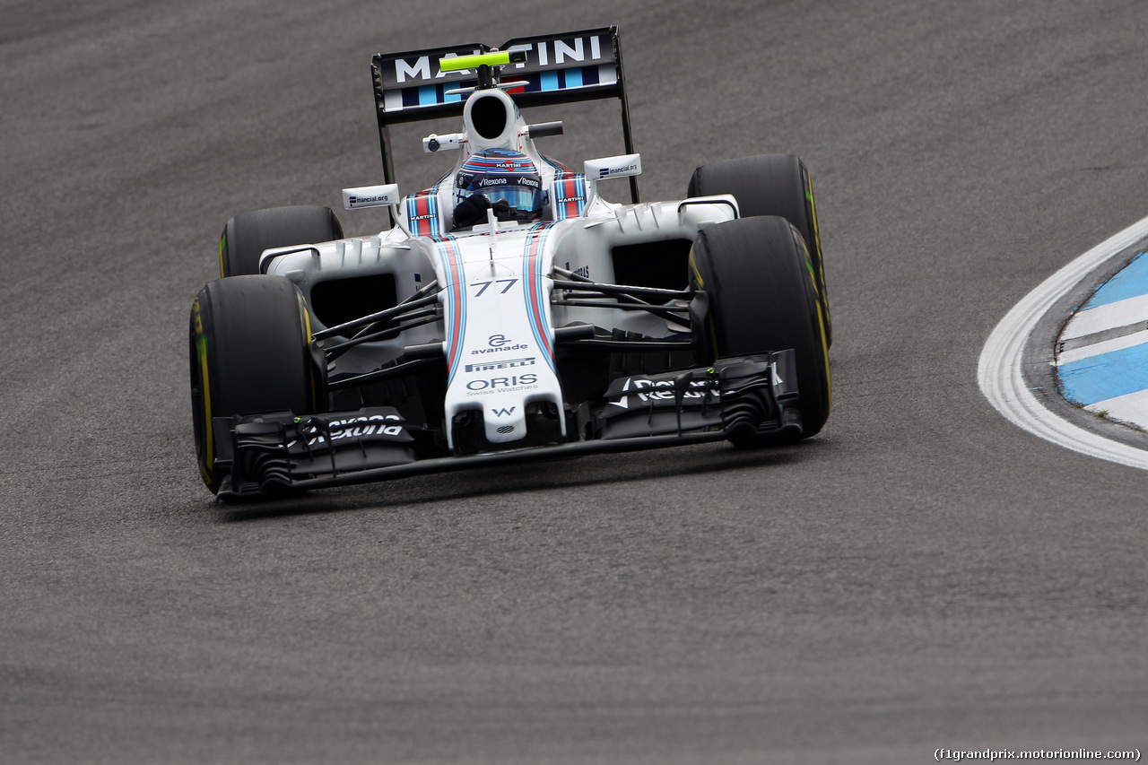 GP GERMANIA, 29.07.2016 - Prove Libere 1, Valtteri Bottas (FIN) Williams FW38