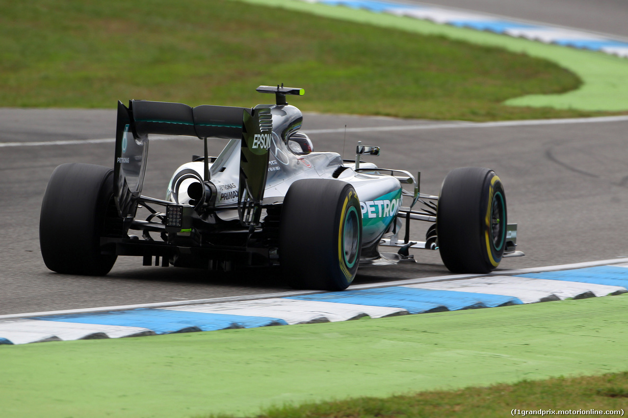 GP GERMANIA, 29.07.2016 - Prove Libere 1, Nico Rosberg (GER) Mercedes AMG F1 W07 Hybrid