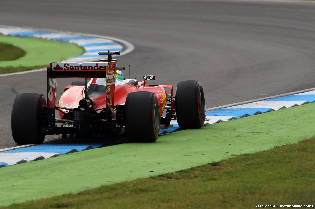 GP GERMANIA, 29.07.2016 - Prove Libere 1, Sebastian Vettel (GER) Ferrari SF16-H