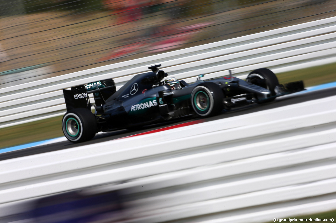 GP GERMANIA, 29.07.2016 - Prove Libere 1, Lewis Hamilton (GBR) Mercedes AMG F1 W07 Hybrid