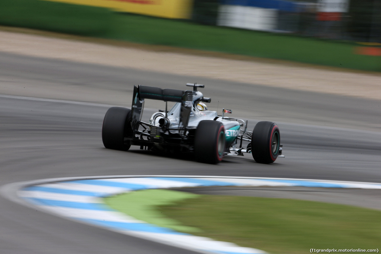 GP GERMANIA, 29.07.2016 - Prove Libere 1, Lewis Hamilton (GBR) Mercedes AMG F1 W07 Hybrid