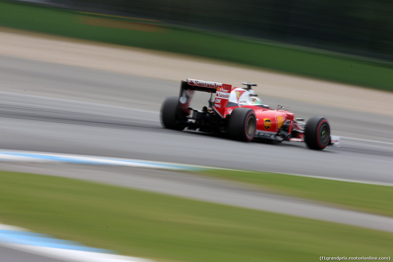 GP GERMANIA, 29.07.2016 - Prove Libere 1, Sebastian Vettel (GER) Ferrari SF16-H