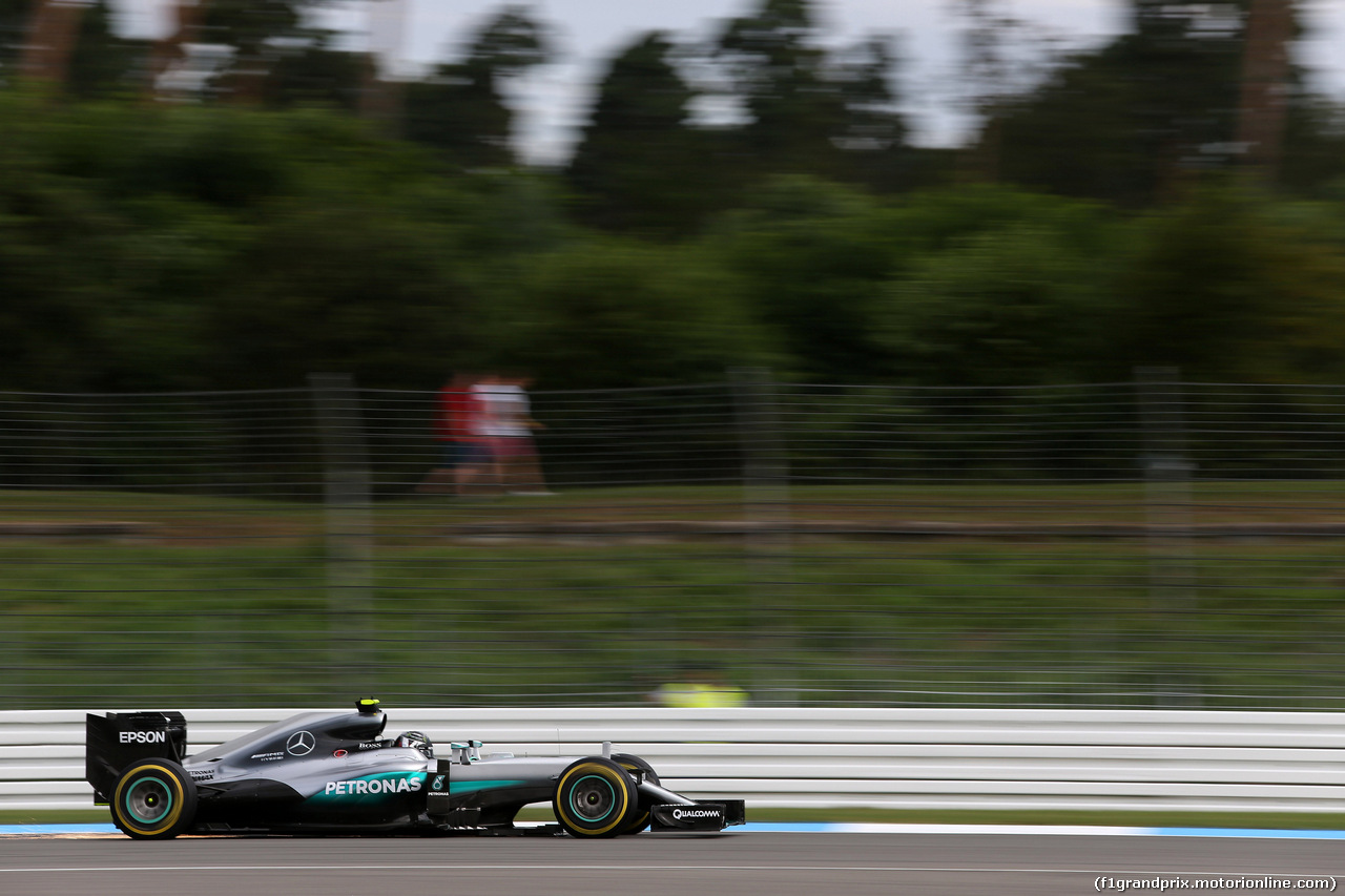 GP GERMANIA, 29.07.2016 - Prove Libere 1, Nico Rosberg (GER) Mercedes AMG F1 W07 Hybrid