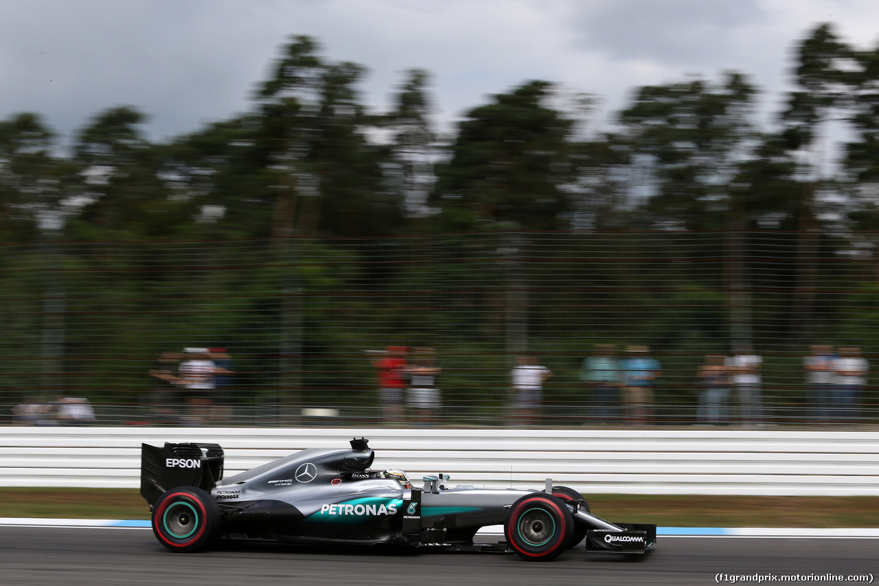 GP GERMANIA, 29.07.2016 - Prove Libere 1, Lewis Hamilton (GBR) Mercedes AMG F1 W07 Hybrid