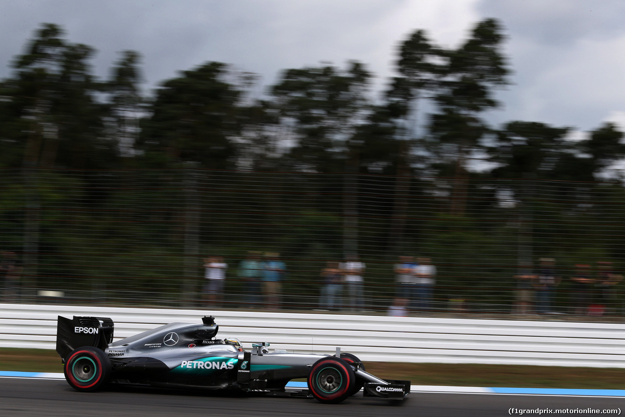 GP GERMANIA, 29.07.2016 - Prove Libere 1, Lewis Hamilton (GBR) Mercedes AMG F1 W07 Hybrid