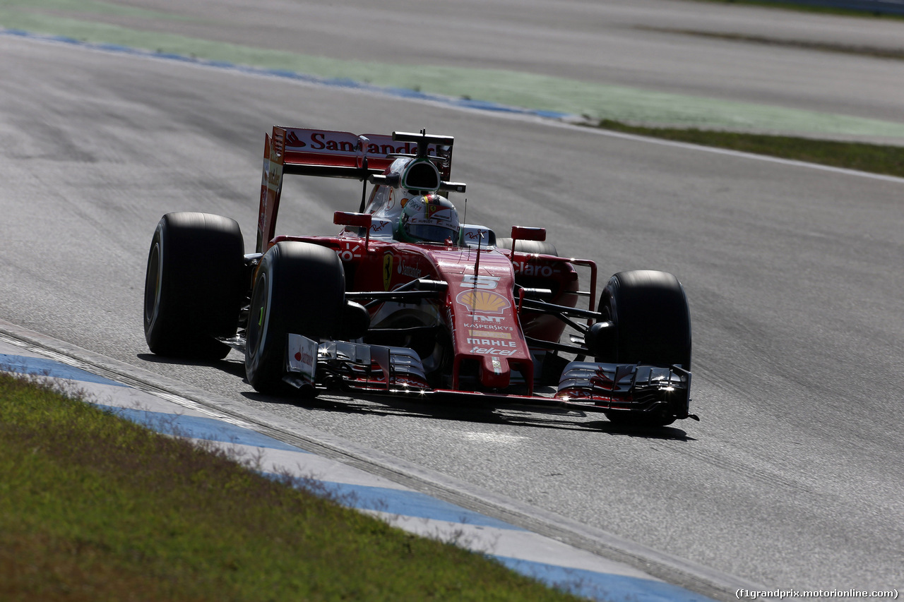 GP GERMANIA, 29.07.2016 - Prove Libere 1, Sebastian Vettel (GER) Ferrari SF16-H