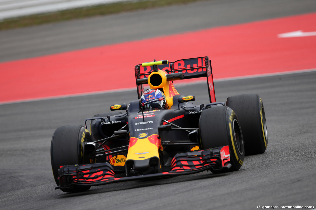 GP GERMANIA, 29.07.2016 - Prove Libere 1, Max Verstappen (NED) Red Bull Racing RB12