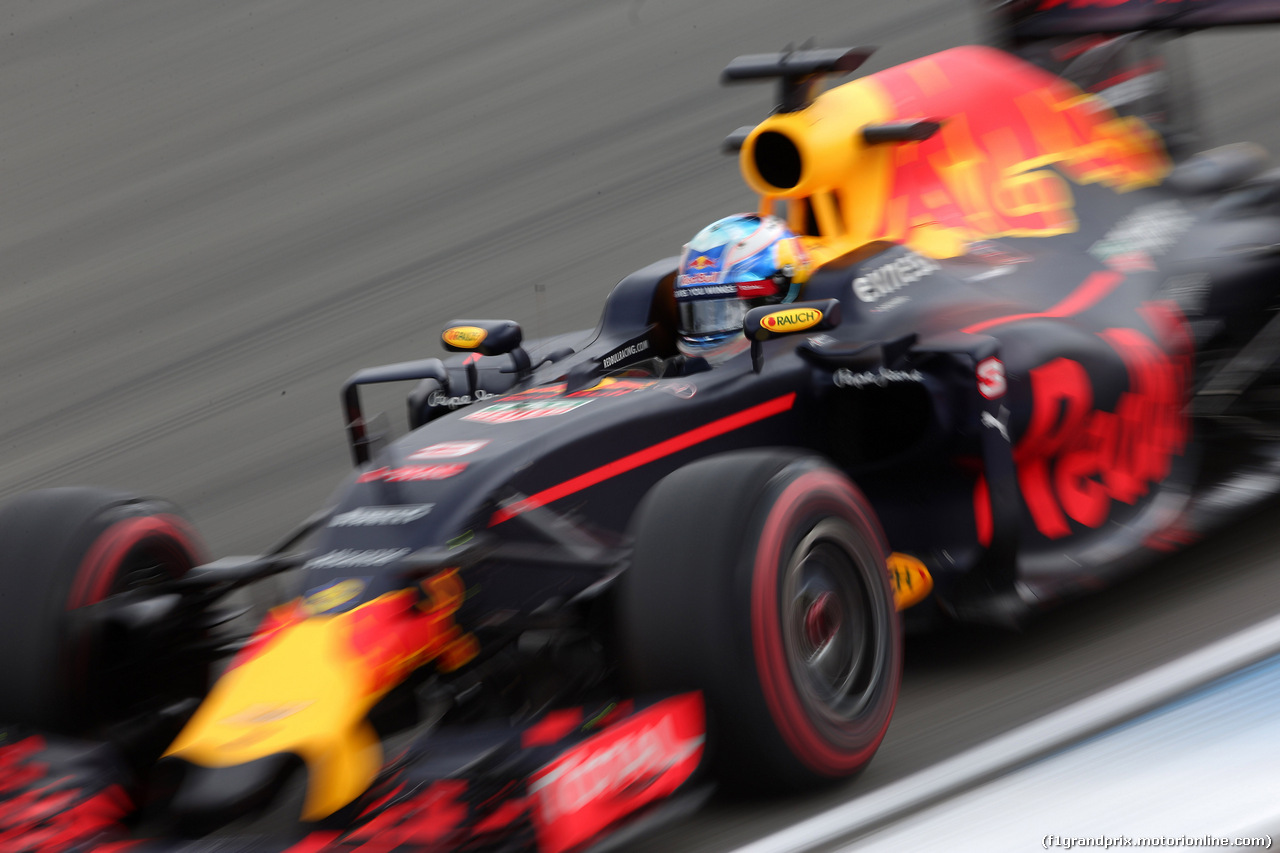 GP GERMANIA, 29.07.2016 - Prove Libere 1, Daniel Ricciardo (AUS) Red Bull Racing RB12