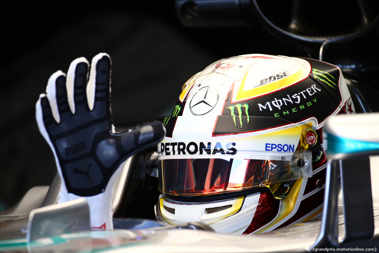 GP GERMANIA, 29.07.2016 - Prove Libere 1, Lewis Hamilton (GBR) Mercedes AMG F1 W07 Hybrid