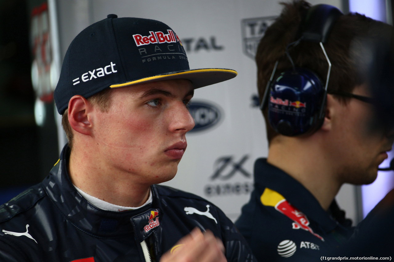 GP GERMANIA, 29.07.2016 - Prove Libere 1, Max Verstappen (NED) Red Bull Racing RB12