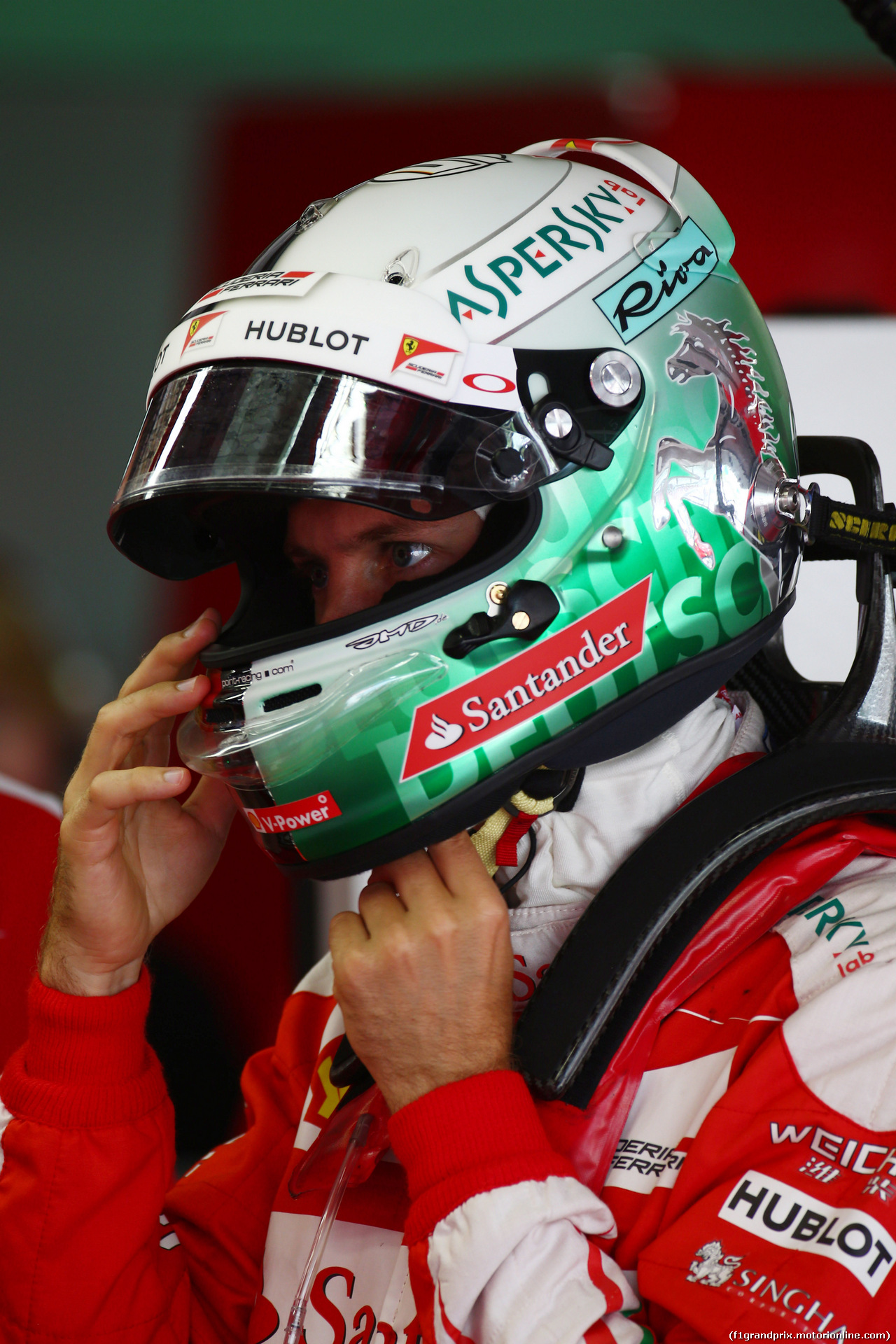 GP GERMANIA, 29.07.2016 - Prove Libere 1, Sebastian Vettel (GER) Ferrari SF16-H