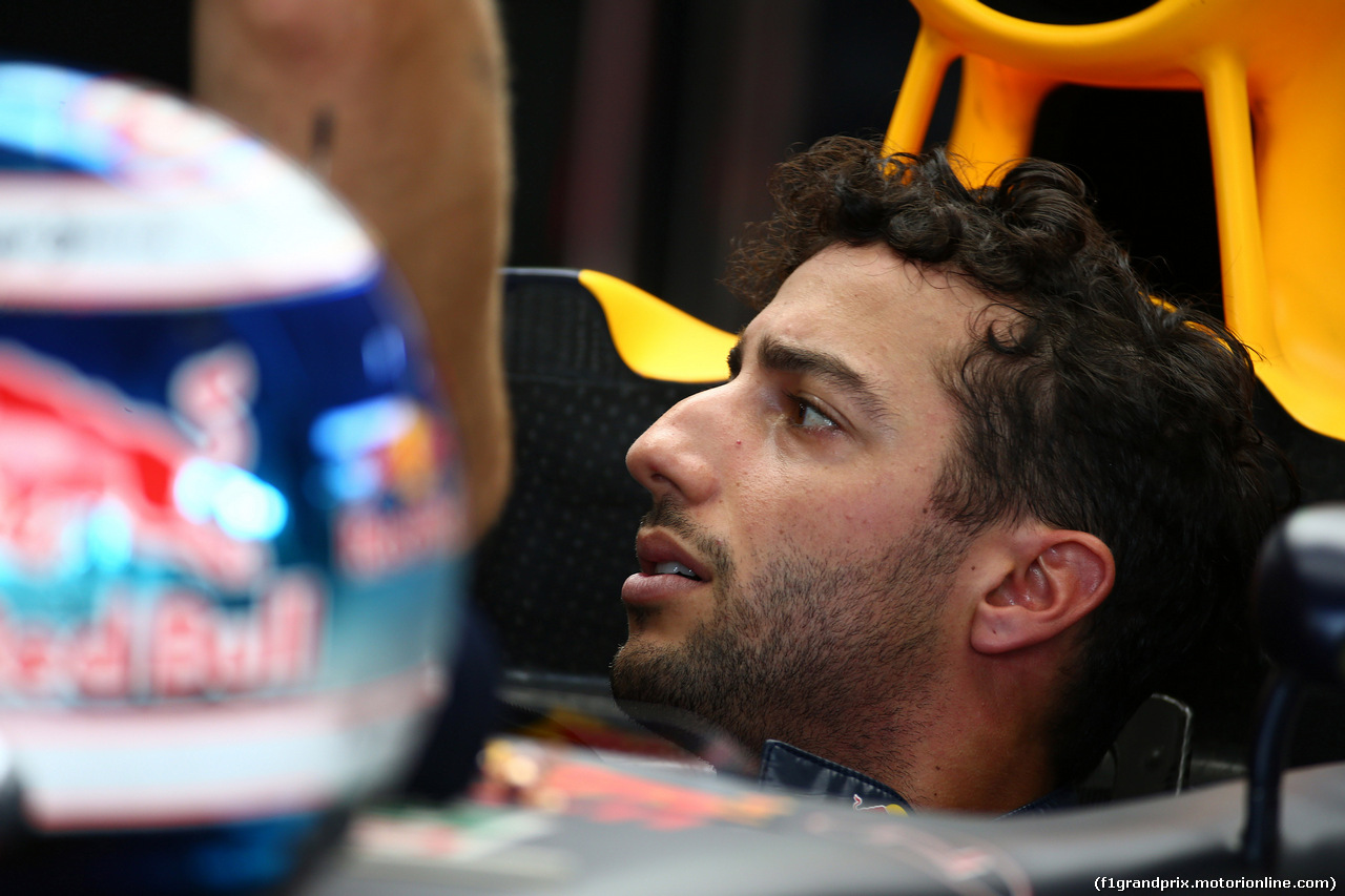 GP GERMANIA, 29.07.2016 - Prove Libere 1, Daniel Ricciardo (AUS) Red Bull Racing RB12