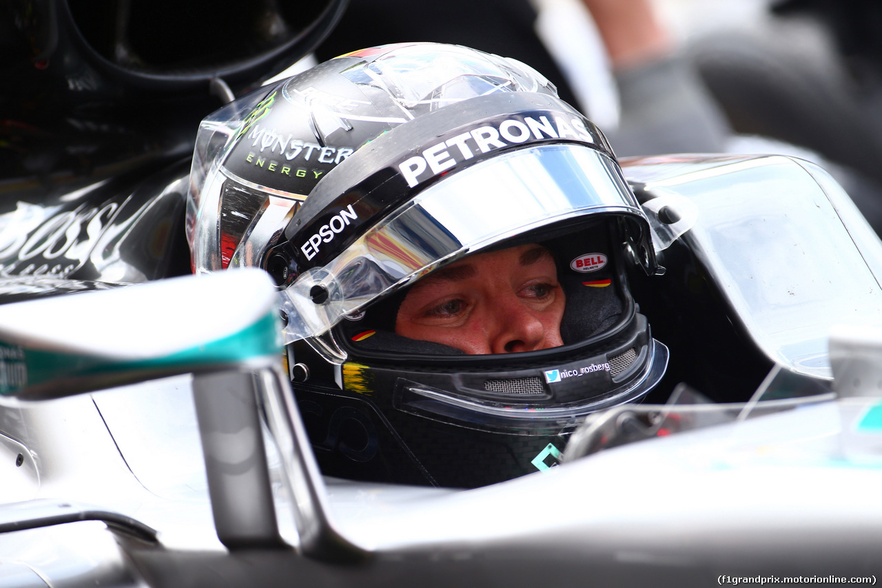 GP GERMANIA, 29.07.2016 - Prove Libere 1, Nico Rosberg (GER) Mercedes AMG F1 W07 Hybrid